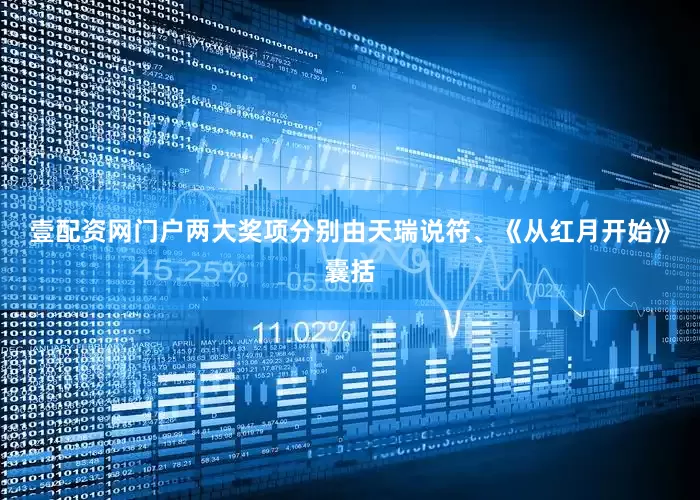 壹配资网门户两大奖项分别由天瑞说符、《从红月开始》囊括